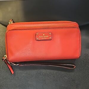 Kate Spade Double Zip Wristlet Wallet